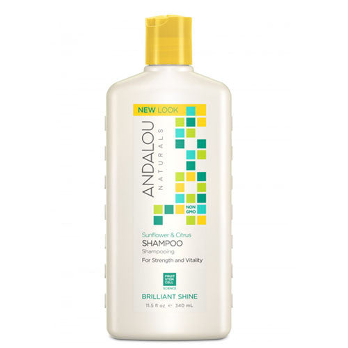 Andalou Naturals Healthy Shine Hair Shampoo, Sunflower Citrus, 11.5 Oz